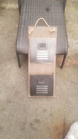 Letter organizer holder