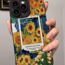 Case With Van Gogh Design For iPhone 15 