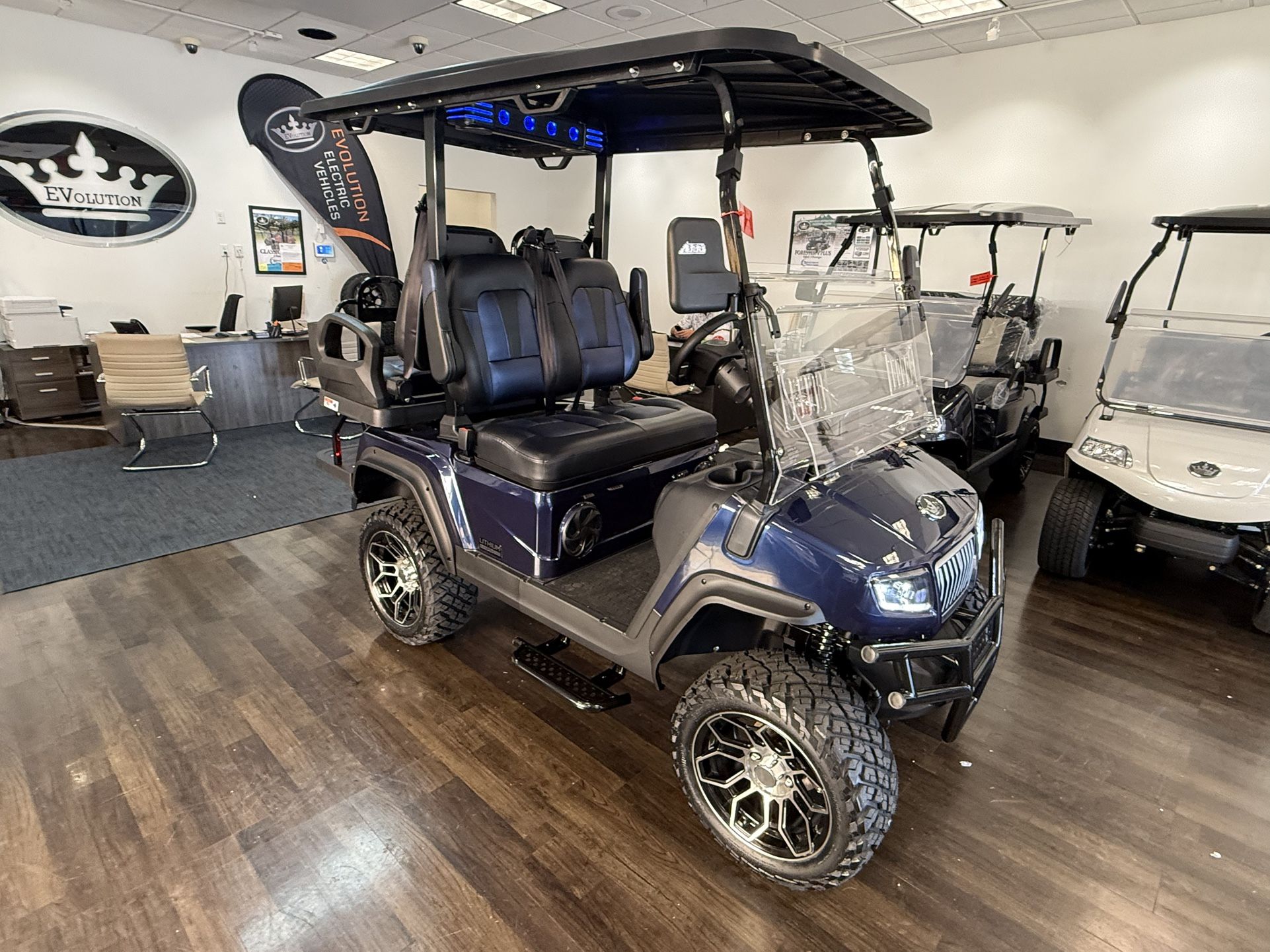 New Lifted Lithium Golf Cart