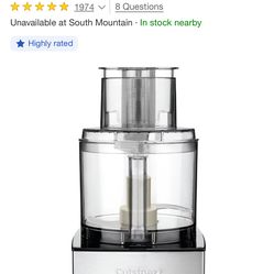 BRAND NEW Cuisinart 14-Cup Food Processor (Retail $ 320!) – Only $120