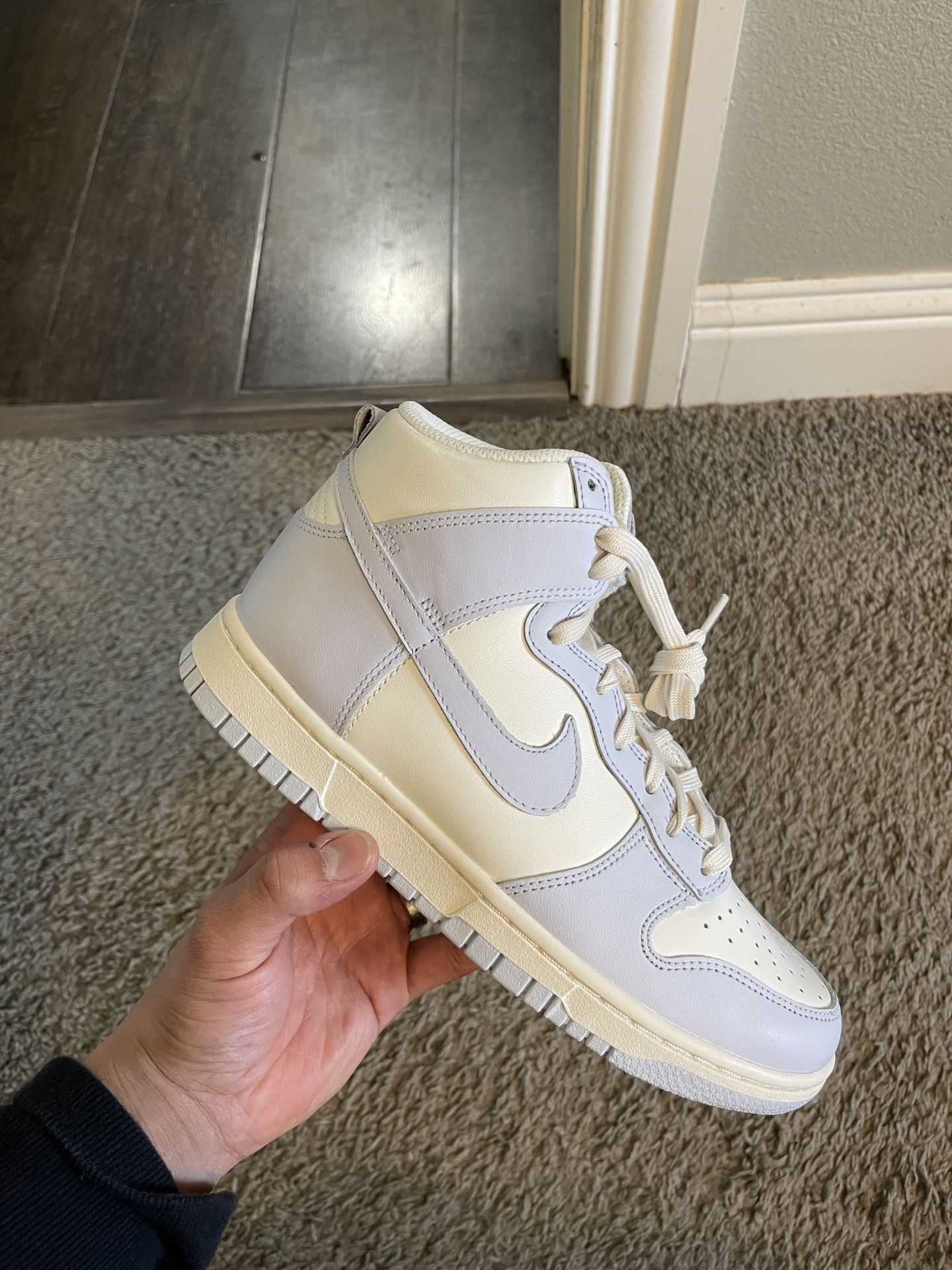 W Nike Dunk High “Football Grey”