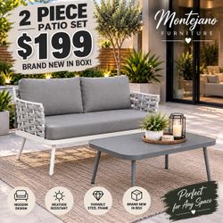 2-Piece Outdoor Patio Set