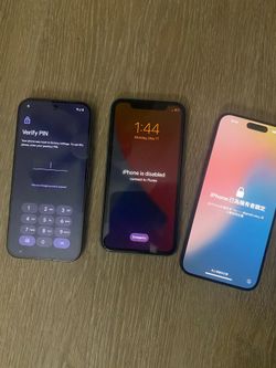 bulk locked phones iphone 11, 14 pro, google pixel 9
