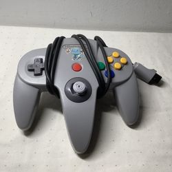 N64 Controller GRAY Nintendo 64 Original Controller OEM - UNTESTED