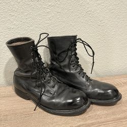 1994  Vintage World Wide Leather Boots 9.5