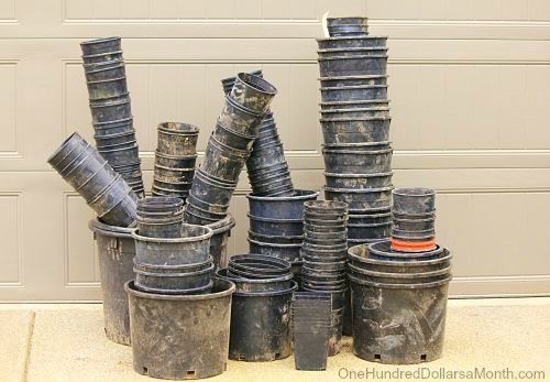 Nursery Pots Used Lot 10pcs 3gal
