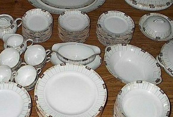 Vintage 96 Piece Fine Bone China Set - Nippon Noritake Hand Painted