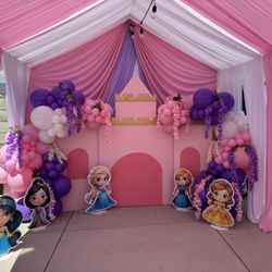 3 Wall Castle Backdrop