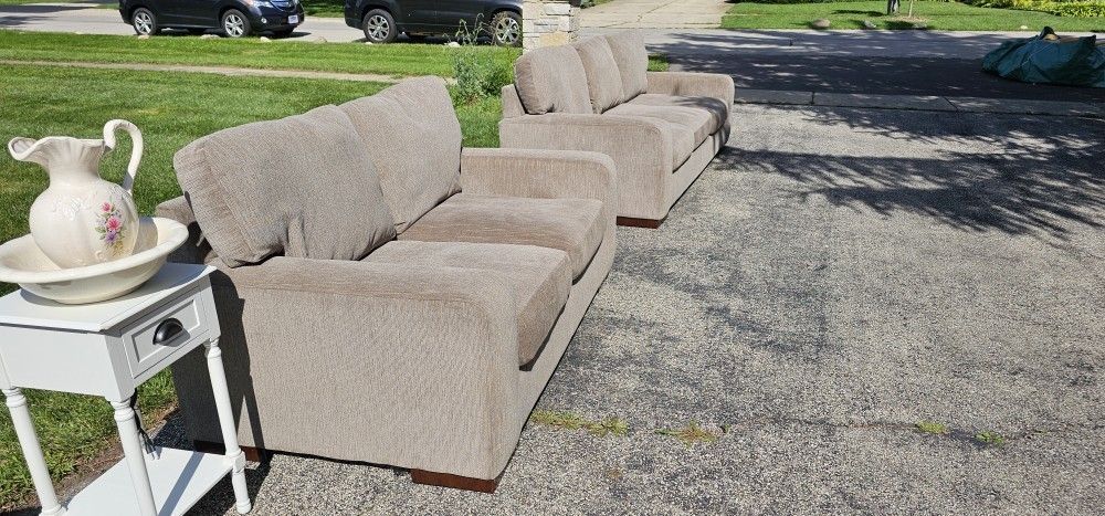 Sofa and Loveseat