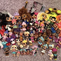 LOL Dolls And Pets And OMG Dolls