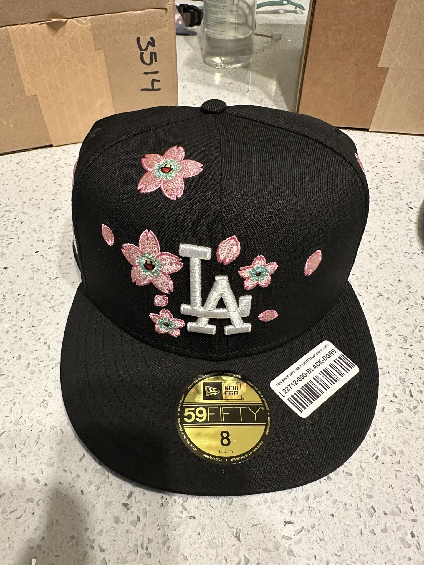 New Era x Takashi Murakami x MLB World Tour Tokyo Series 2025 New Era 59Fifty Dodgers Fitted Hat Size 8