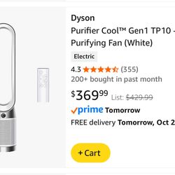 Dyson Purifier cool With Remote Control