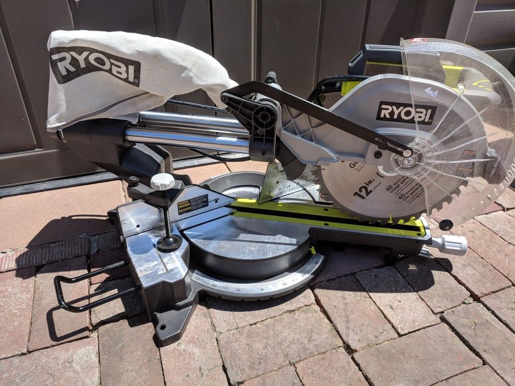 Ryobi 12 inch sliding miter saw