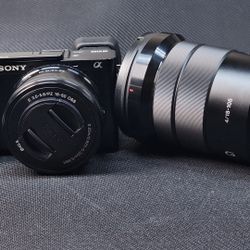 Sony Camera And Lens 