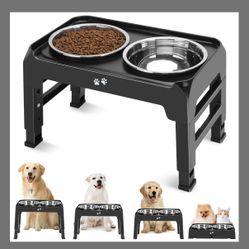 New Elevated Pet Bowl Stand