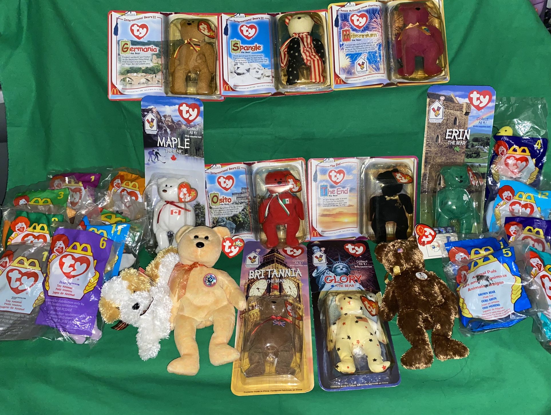 McDonald’s Rare Beanie Baby Collection Send Your Offer Trades Welcomed