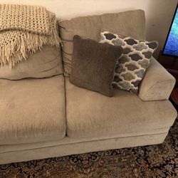 2 Couches 2 Small Table 1 Big Table  Full Living Room Set