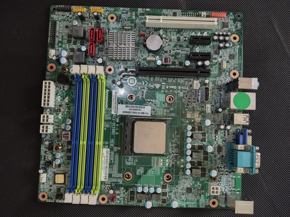 Motherboard And CPU