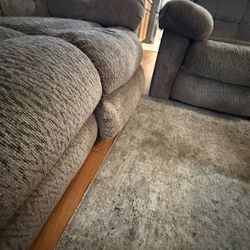  Recliner Couch – Slight Reclining Issue – $300 OBO