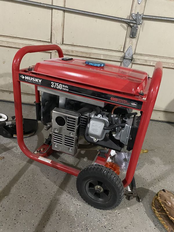 Brand new husky generator 3750 watts for Sale in Mount Holly, NJ OfferUp