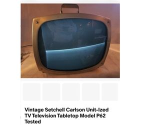 Vintage Setchell Carlson TV