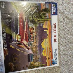 White Mountain 1000 Piece Sweet Ride Puzzle