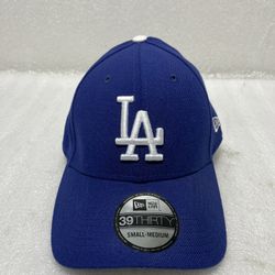 New Era 39Thirty ~ MLB Los Angeles Dodgers Blue Baseball Cap Hat ~ Small-Medium