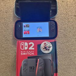 Nintendo Switch 2 + Carrying Case