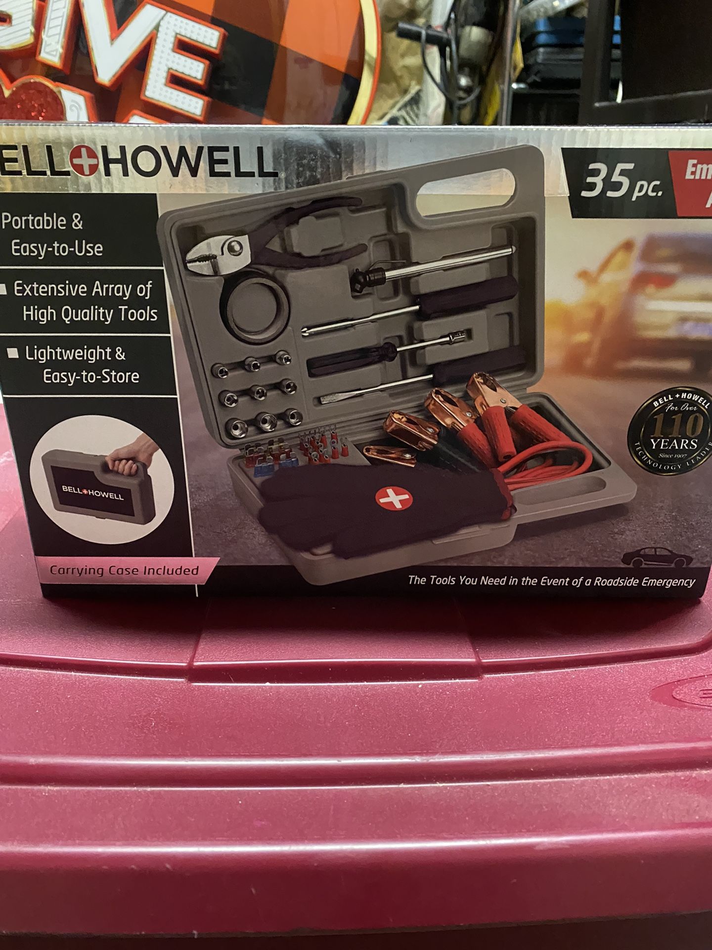 Bell And Howell Car Emergency Tool Kit