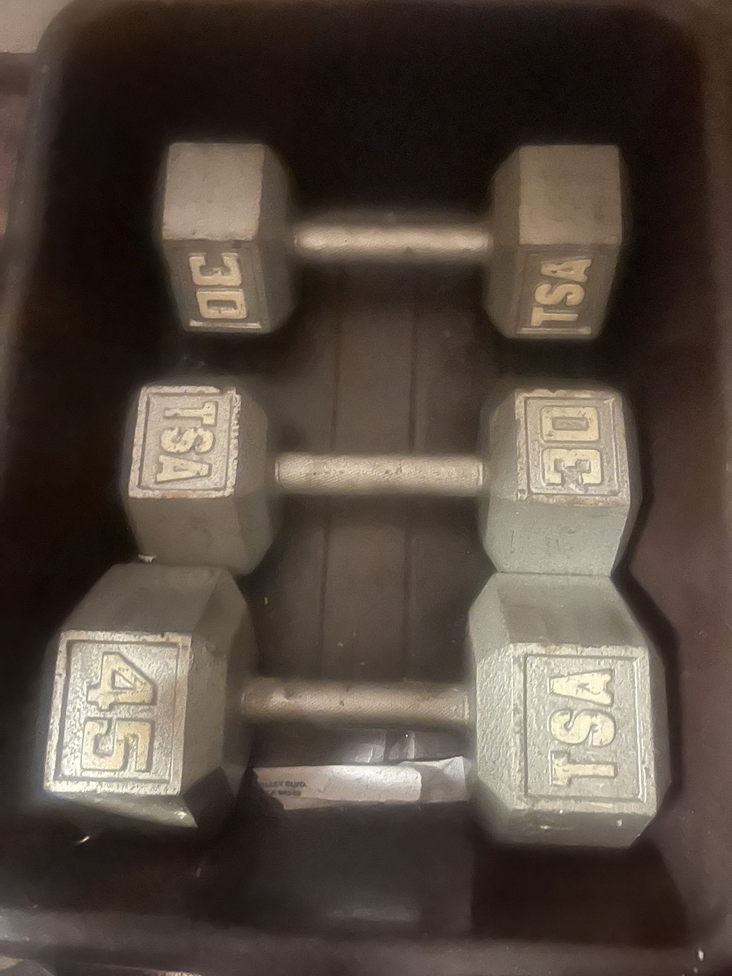 TSA Dumbbells