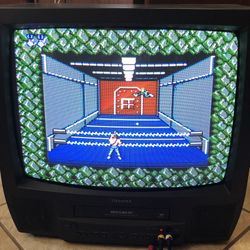 Toshiba CRT 19” Tv With Built In VCR