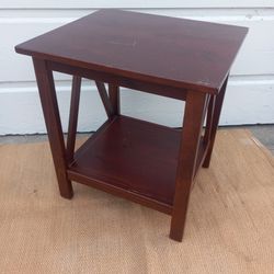 Wooden side table 