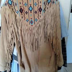 Via Accenti Leather Jacket