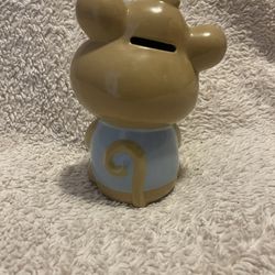 ceramic monkey piggy bank