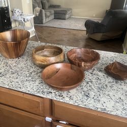 Wooden Bowls 