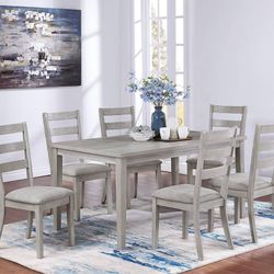 dining table Classic Design with 6 chairs 