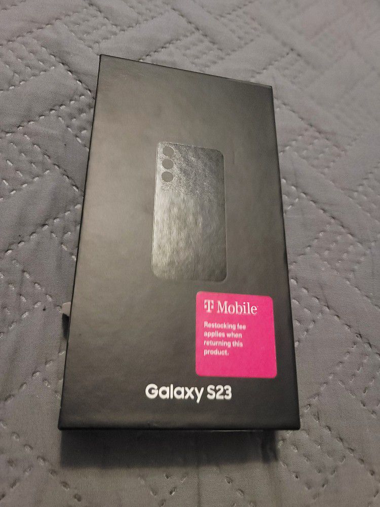 Galaxy S23 128gb Tmobile Clean Original New In  Box Sealed Selling Cheap 