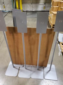 Metal Sign Post