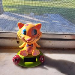 Solar Cell Powered Cat