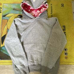 Grey Bape Hoodie 