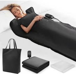 Sauna Blanket with Remote and Carry Bag