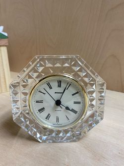 Vintage Staiger Quartz West Germany Crystal Octagon