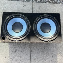 KCIILER Car Bass Speakers 20s Base Subwoofers 10s Bocinas 