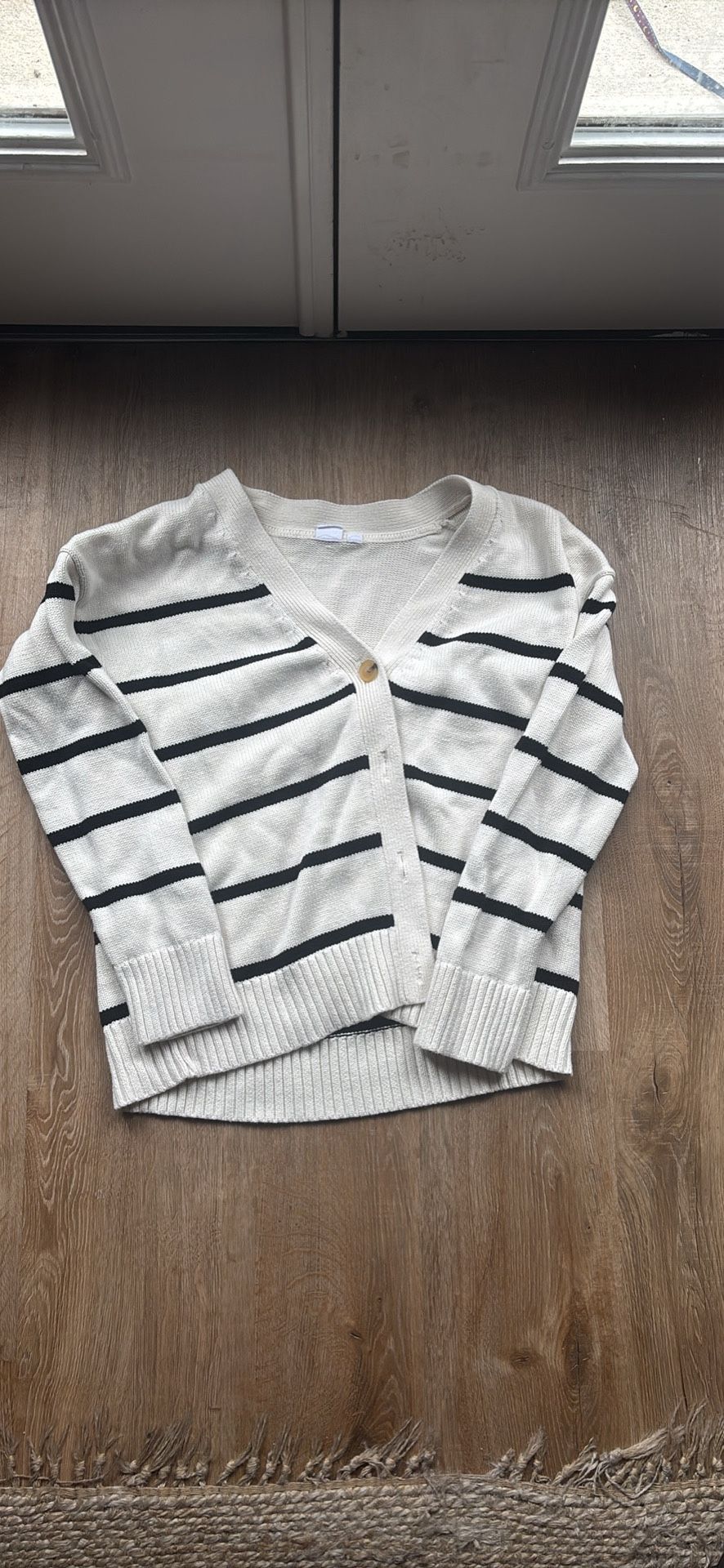 Black and White Sweater