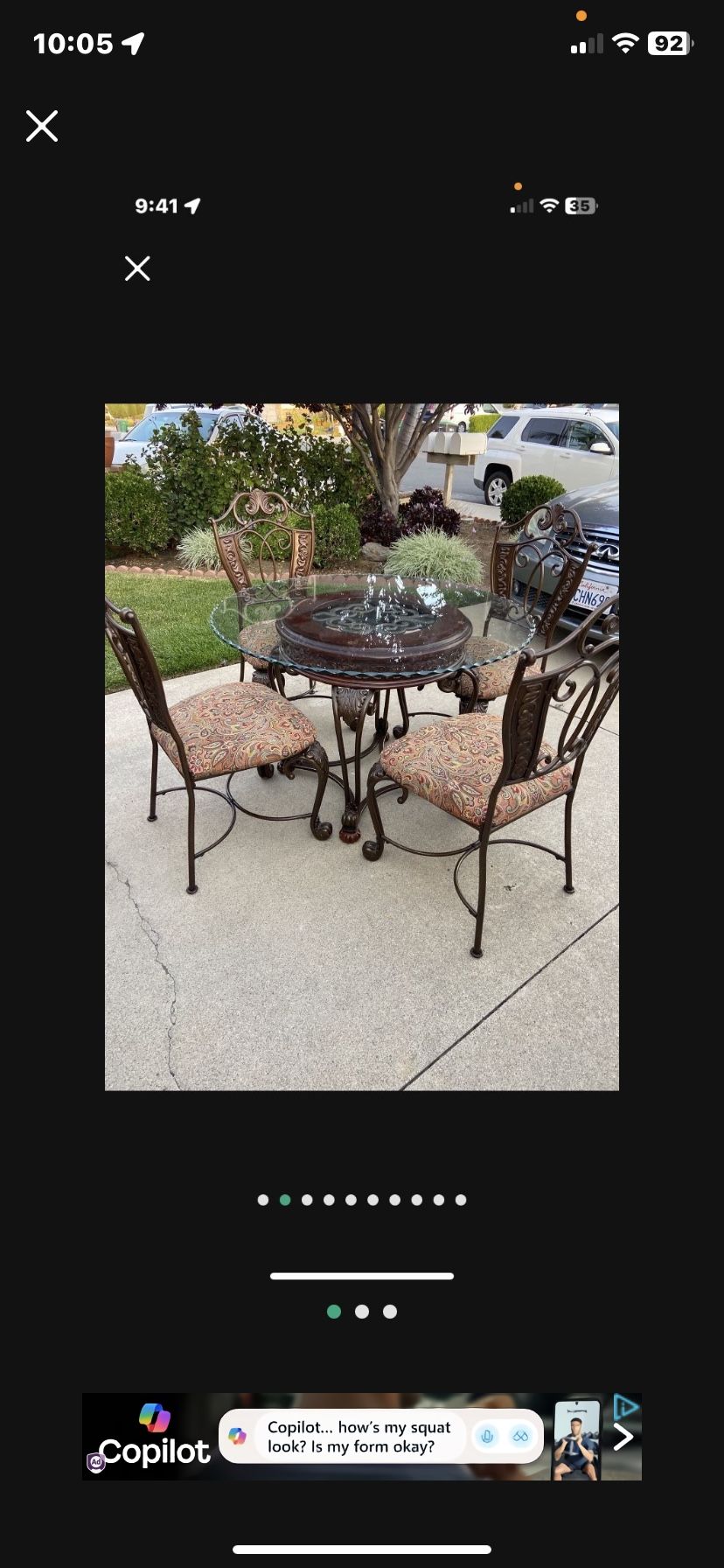 Quality Table And Chairs