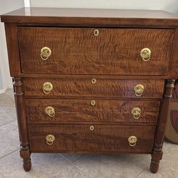 19th century American Empire Chest of Dresser