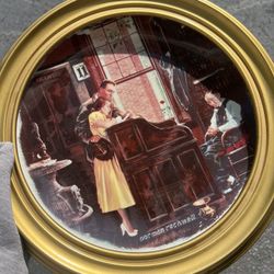 Norman Rockwell Dish 