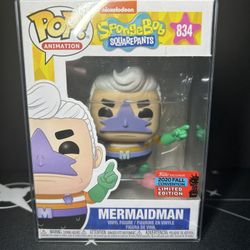 Funko Pop SpongeBob SquarePants Mermaidman exclusive  For Sale