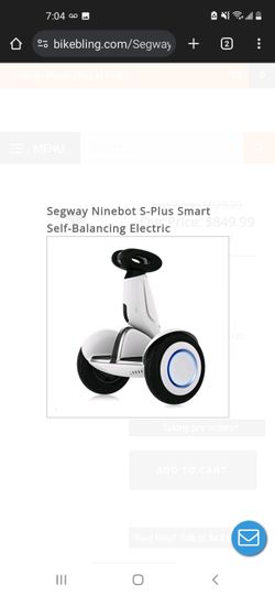 Segway Ninebot S Plus Smart Balancing Electric 