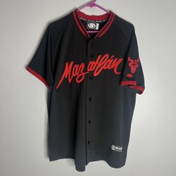 Venados De Mazatlan Baseball Jersey Mens Large Black Red El Siglo LMB Beisbol Mexico 